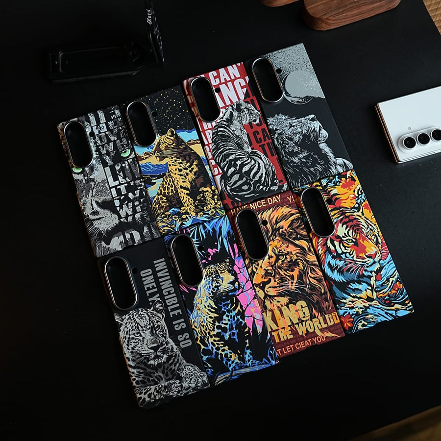 FRATO Fold 7 Collection Wildlife Graphic Printed Case for Samsung Galaxy Z Fold 7 | MagSafe Compatible | Protective Cover