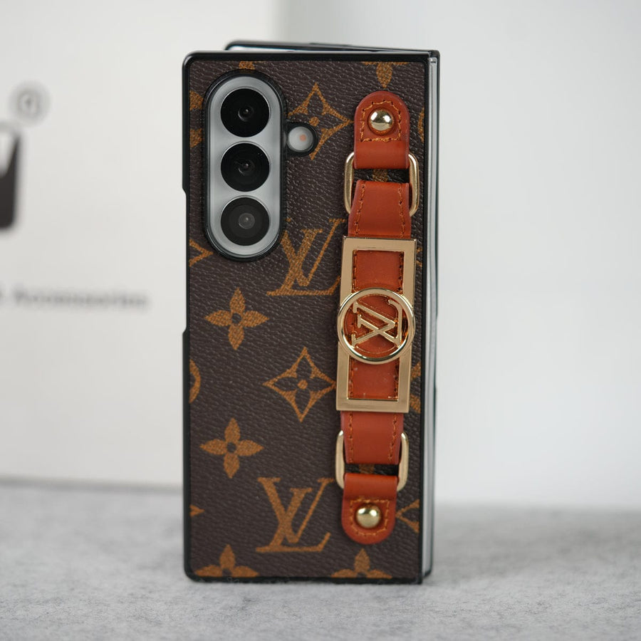 FRATO Fold 7 Collection Samsung Galaxy Z Fold 7 Luxury Brand Strap Holder Case