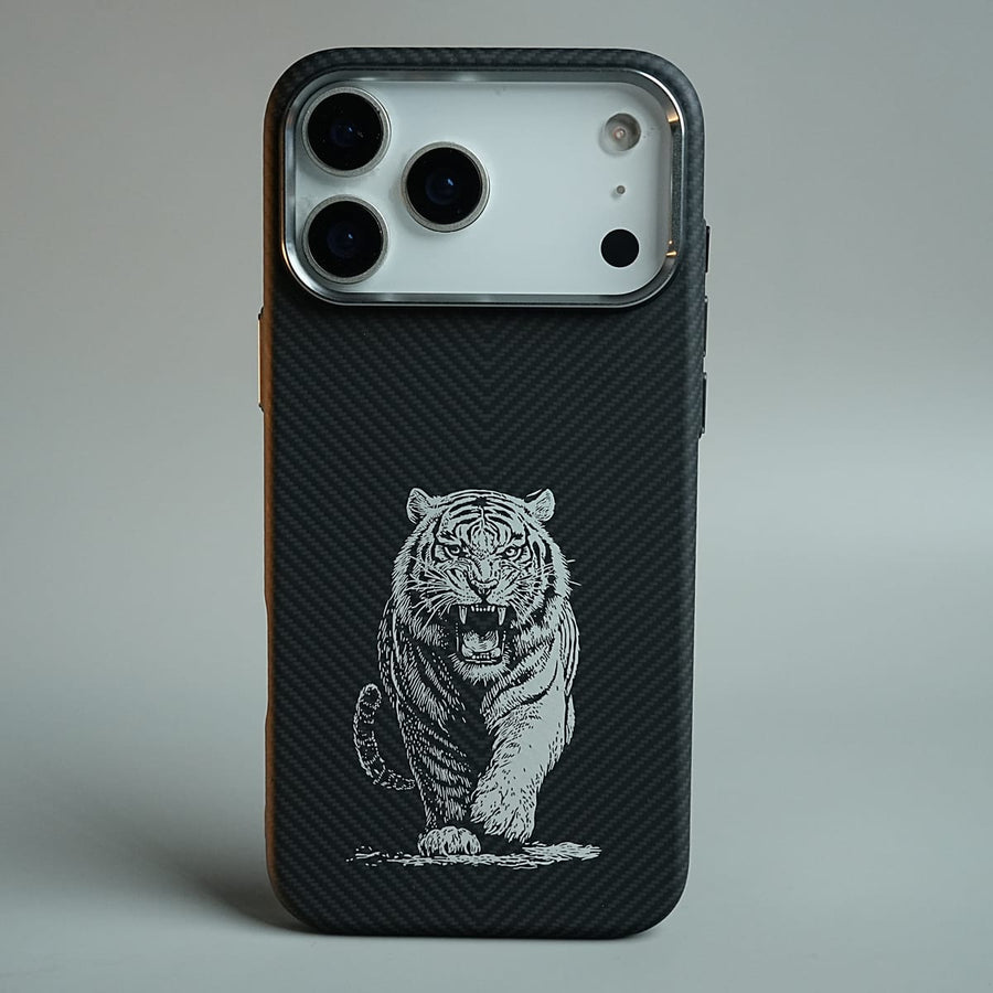 FRATO iPhone 17 Series 17 Pro Max iPhone 17 Series Premium Aramid Fiber Tiger Magnetic Case