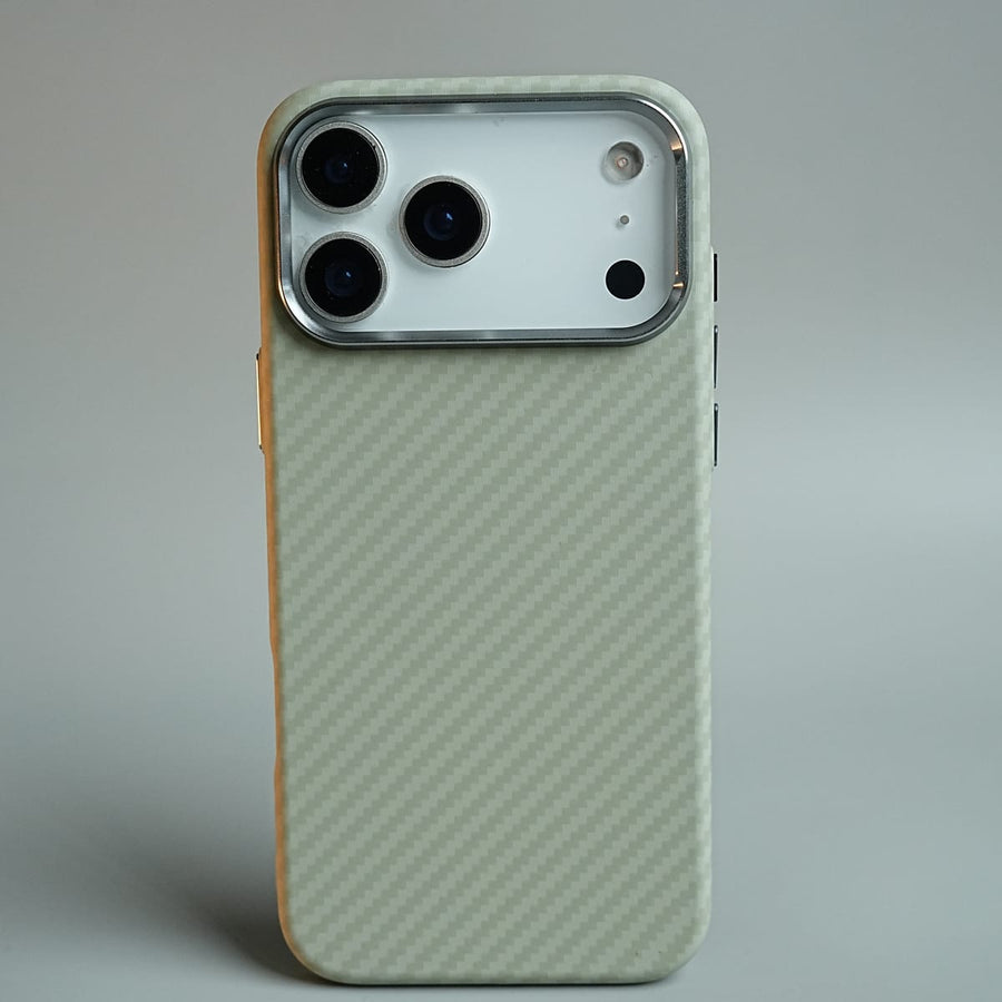 FRATO iPhone 17 Series 17 Pro Max iPhone 17 Series Premium Carbon Fiber Texture MagSafe Case with Metal Camera Frame
