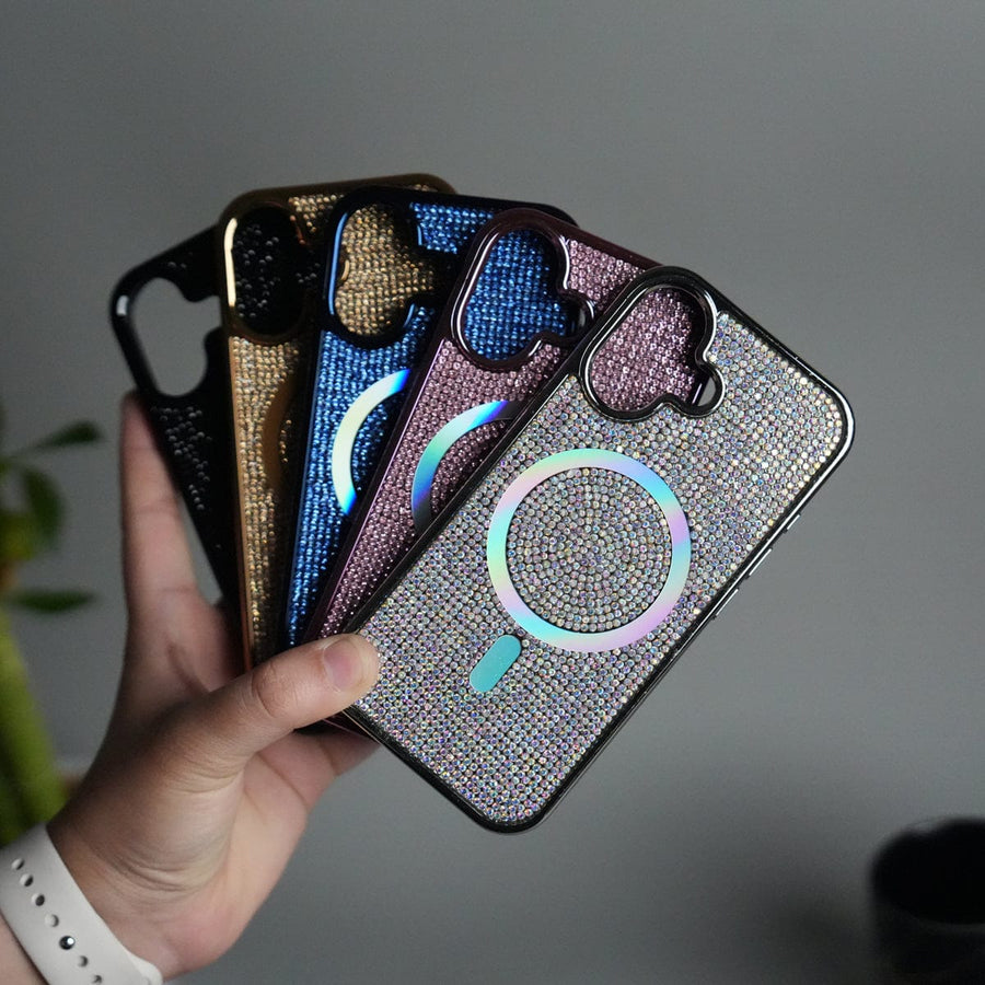 FRATO iPhone 17 Series iPhone 17 Luxury Diamond Case Cover With MagSafe