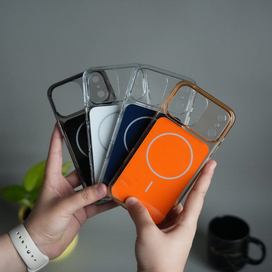 FRATO iPhone 17 Series iPhone 17 Pro Max Crystal Series Hard Transparent MagSafe Case