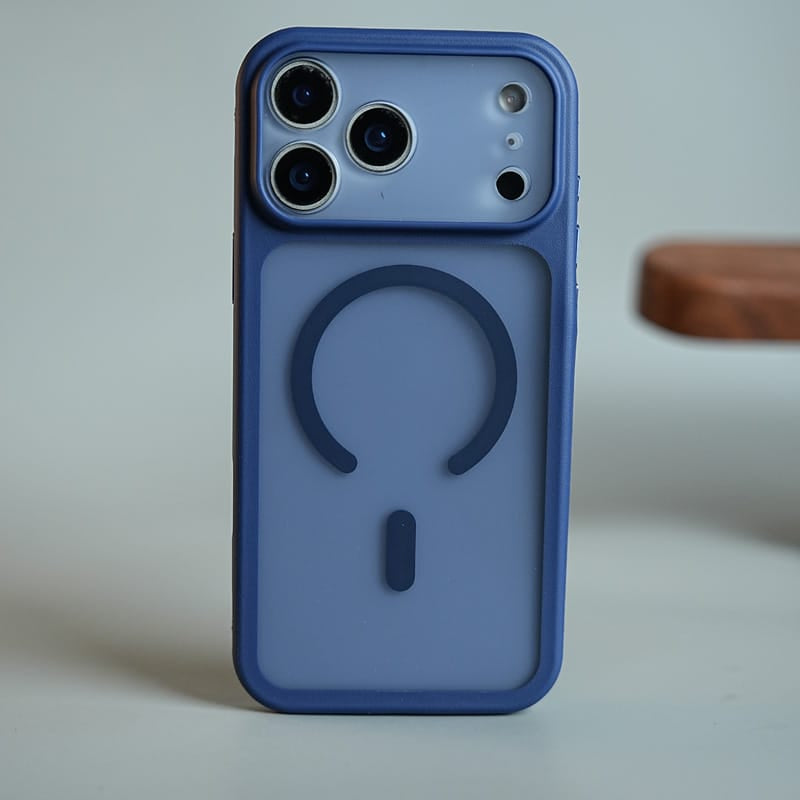 FRATO iPhone 18 Series iPhone 18 Pro Max / Blue Frosted MagSafe Compatible Case for iPhone 18 Series | Slim Matte Protective Cover