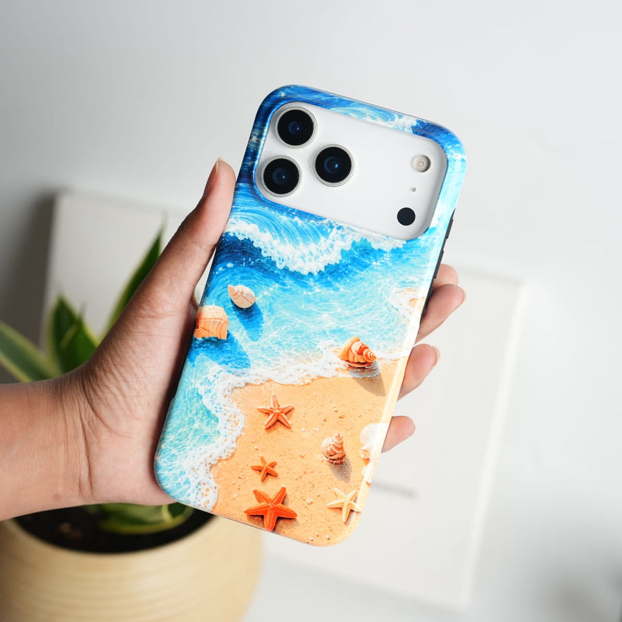 FRATO Leke Dual Layer iPhone Ocean Breeze HD Glossy Double layer Tough Cover