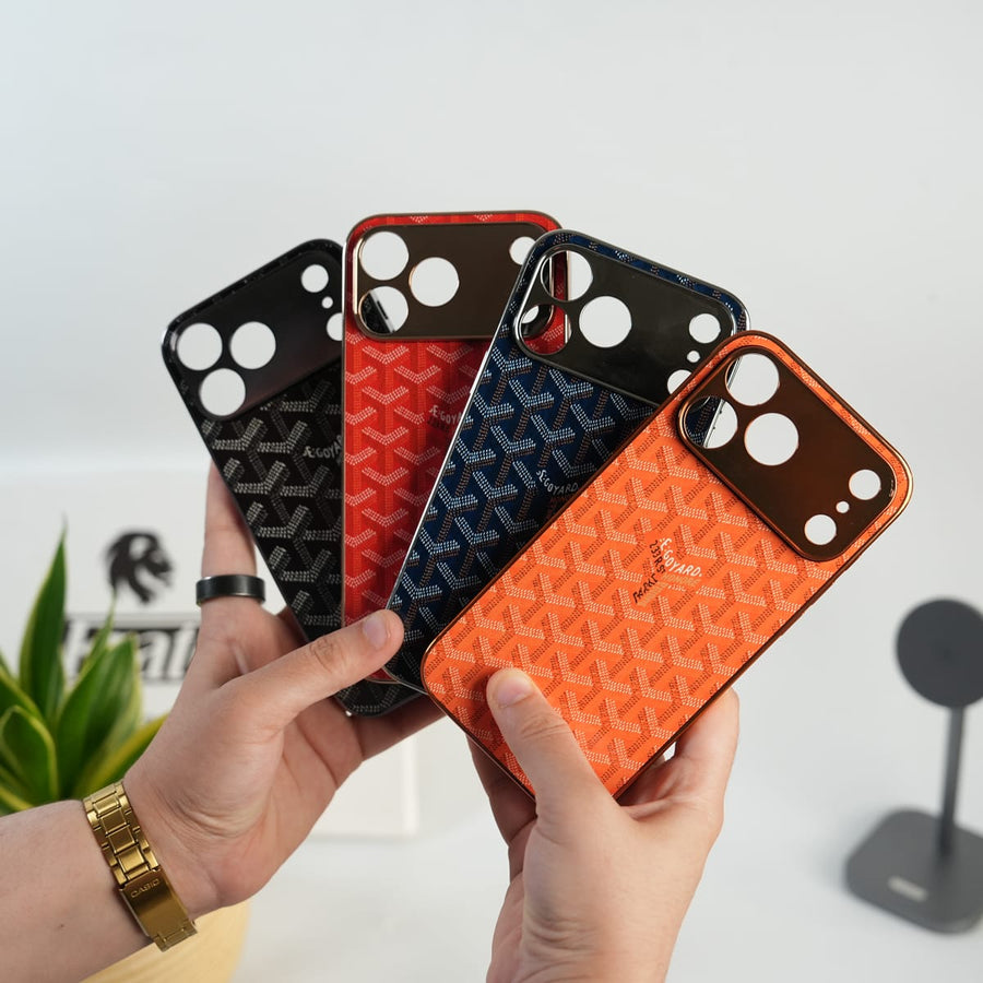 FRATO luxury Case GY luxury Design Chrome Plated Case Cover for iPhone