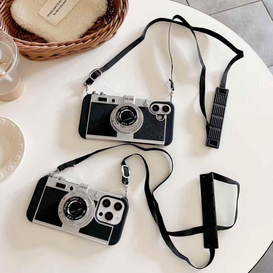 FRATO luxury Case iPhone 3D Retro Vintage Camera Case Cover