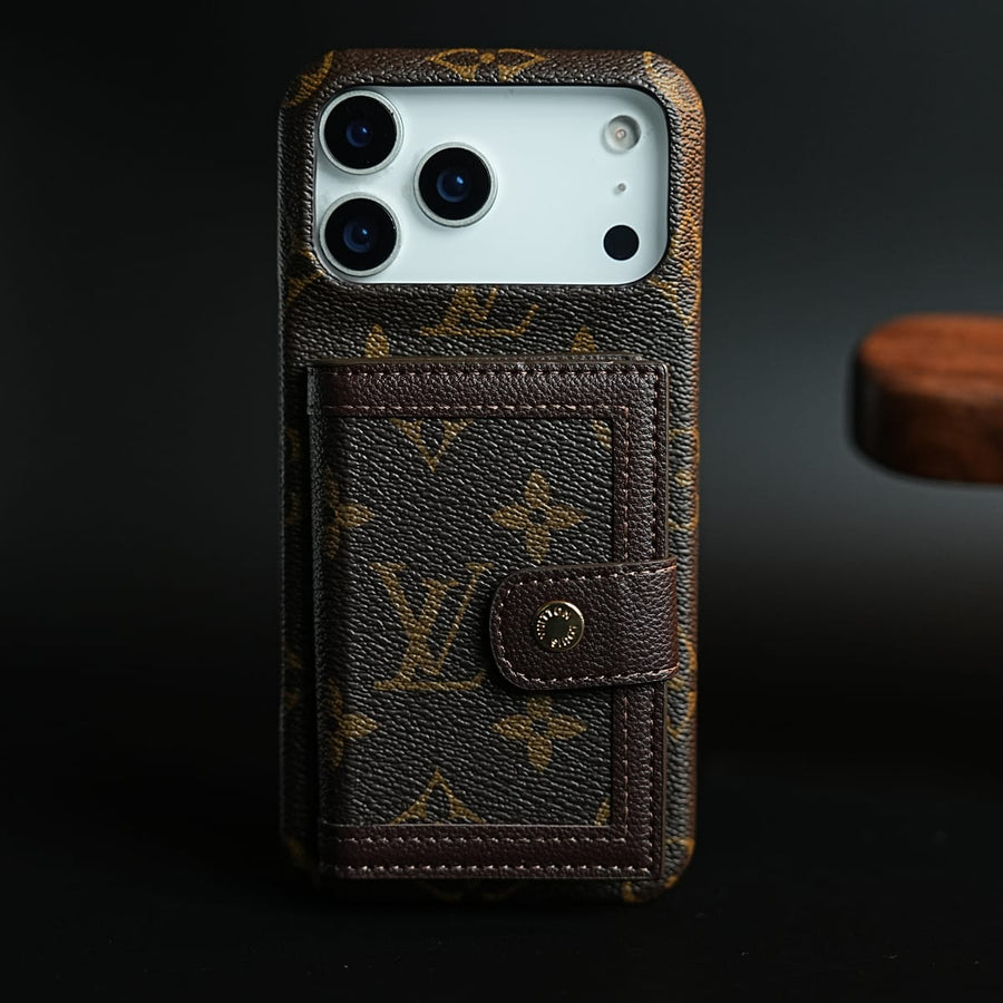 FRATO luxury Case Vintage Pattern Wallet Case for iPhone Series | Card Holder Cover