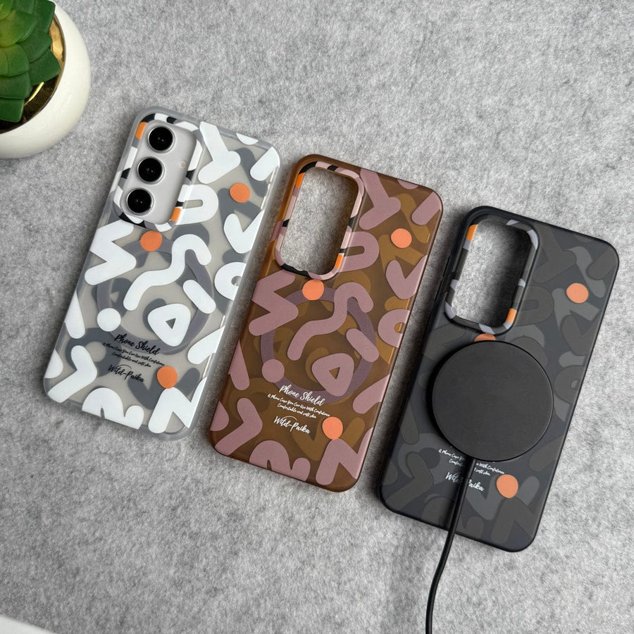 FRATO Samsung S24 Samsung Galaxy S24 Graffiti Shockproof MagSafe Case Cover