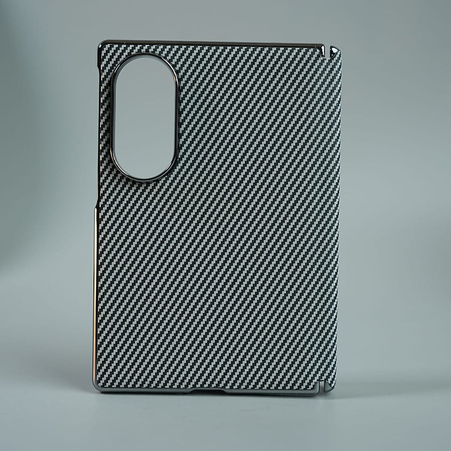 FRATO Z Fold 8 Series Gray Matte Protective Case with Carbon Fiber Texture & Dual Protective Material For Galaxy Z Fold 8