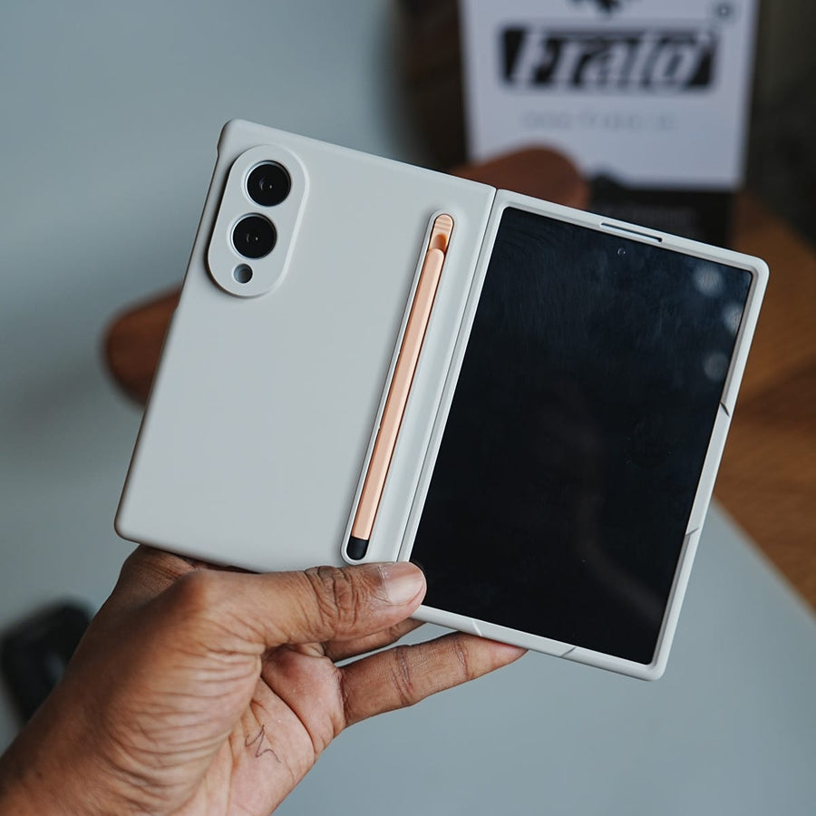 FRATO Z Fold 8 Series S Pen Holder Case for Galaxy Z Fold 8 | Protective Cover with Front Frame