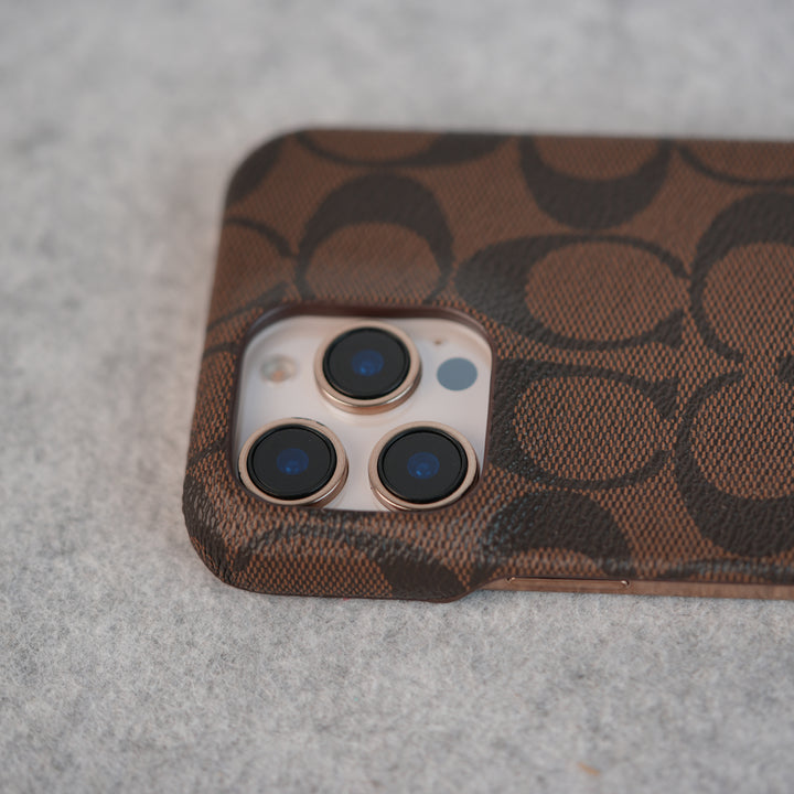 iPhone Luxury CC Brand PU Leather Design Case Cover