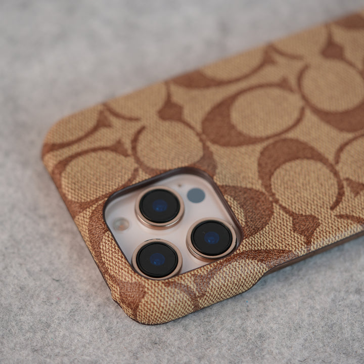 iPhone Luxury CC Brand PU Leather Design Case Cover