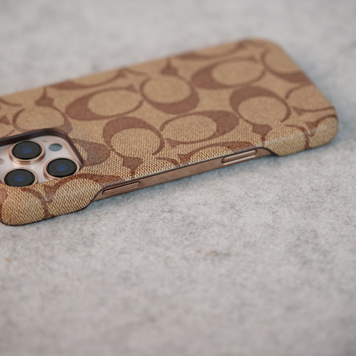 iPhone Luxury CC Brand PU Leather Design Case Cover