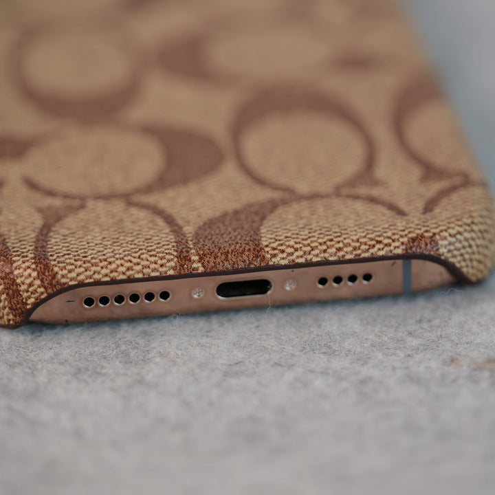 iPhone Luxury CC Brand PU Leather Design Case Cover