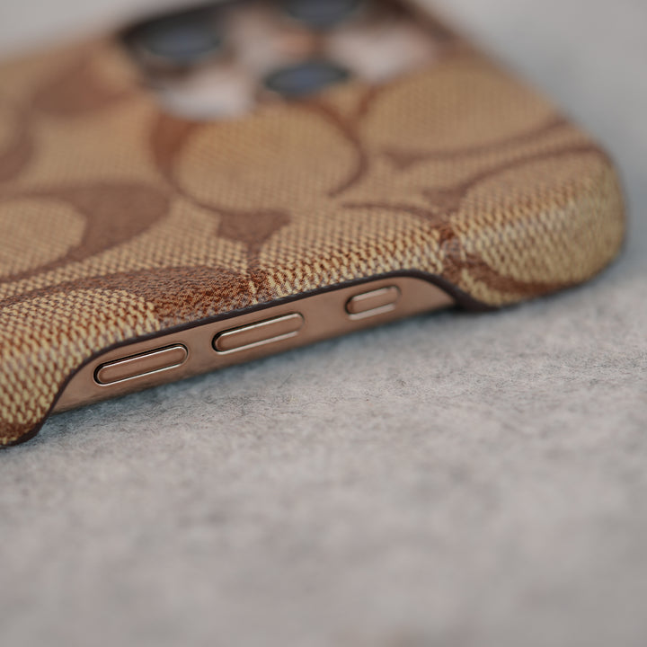 iPhone Luxury CC Brand PU Leather Design Case Cover