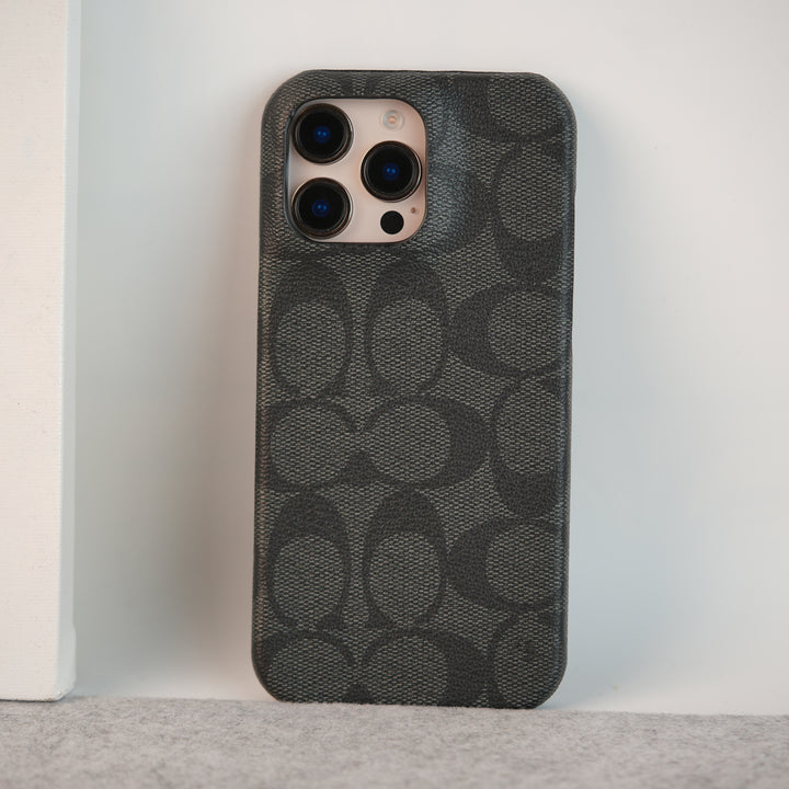 iPhone Luxury CC Brand PU Leather Design Case Cover