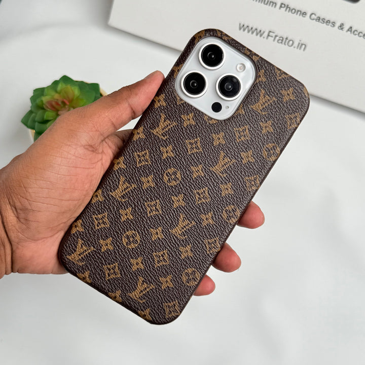 iPhone Series Luxury Small Design Premium PU Leather Case Cover