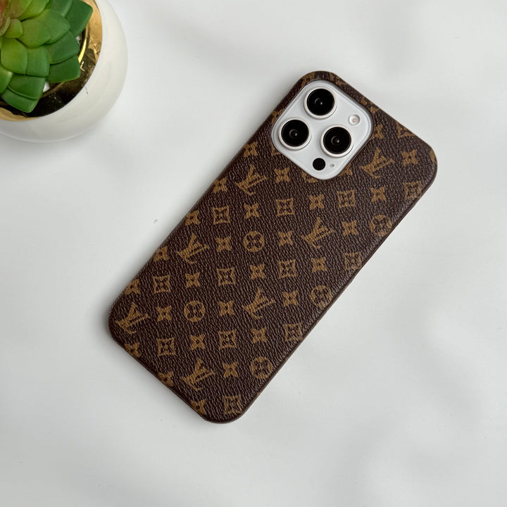 iPhone Series Luxury Small Design Premium PU Leather Case Cover