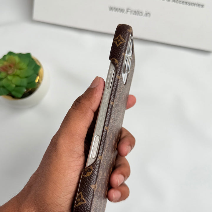 iPhone Series Luxury Small Design Premium PU Leather Case Cover