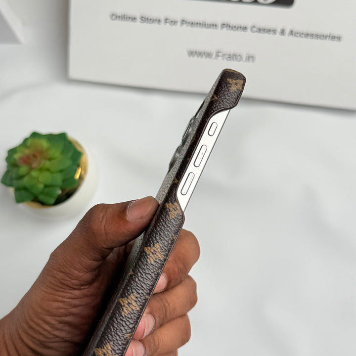 iPhone Series Luxury Small Design Premium PU Leather Case Cover