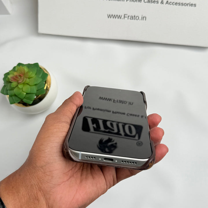 iPhone Series Luxury Small Design Premium PU Leather Case Cover