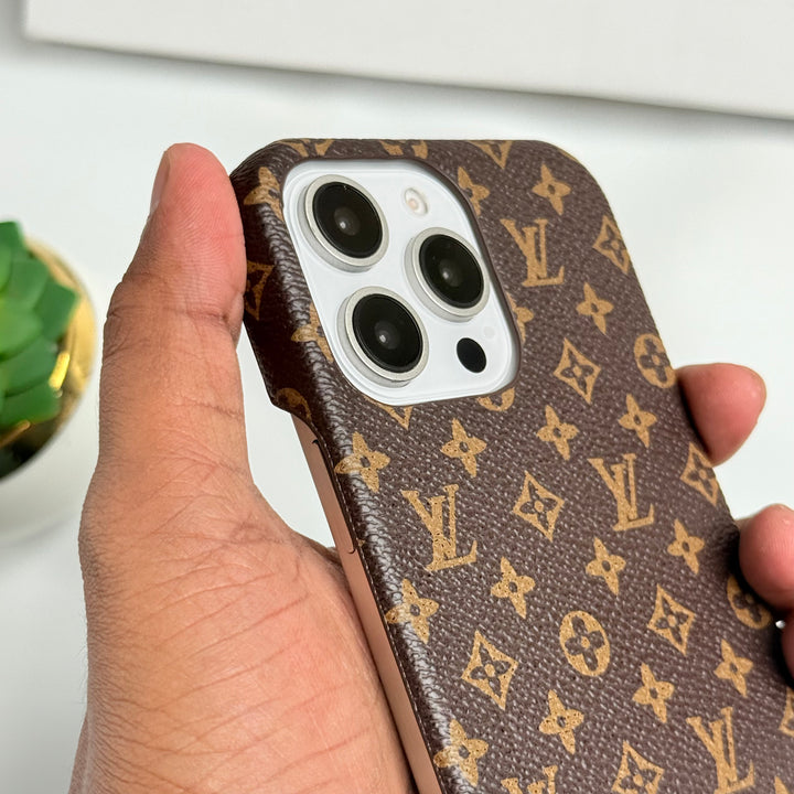 iPhone Series Luxury Small Design Premium PU Leather Case Cover