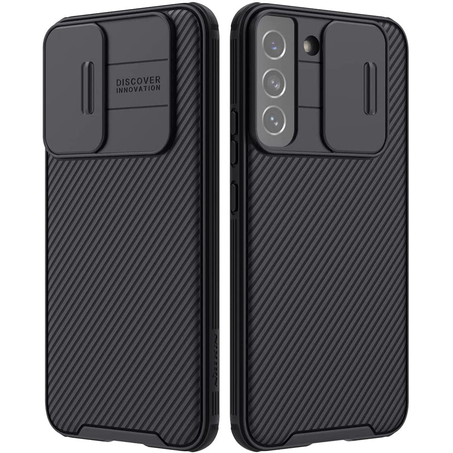 FRATO Samsung S23 Samsung Galaxy S23 Camshield Case Cover Black