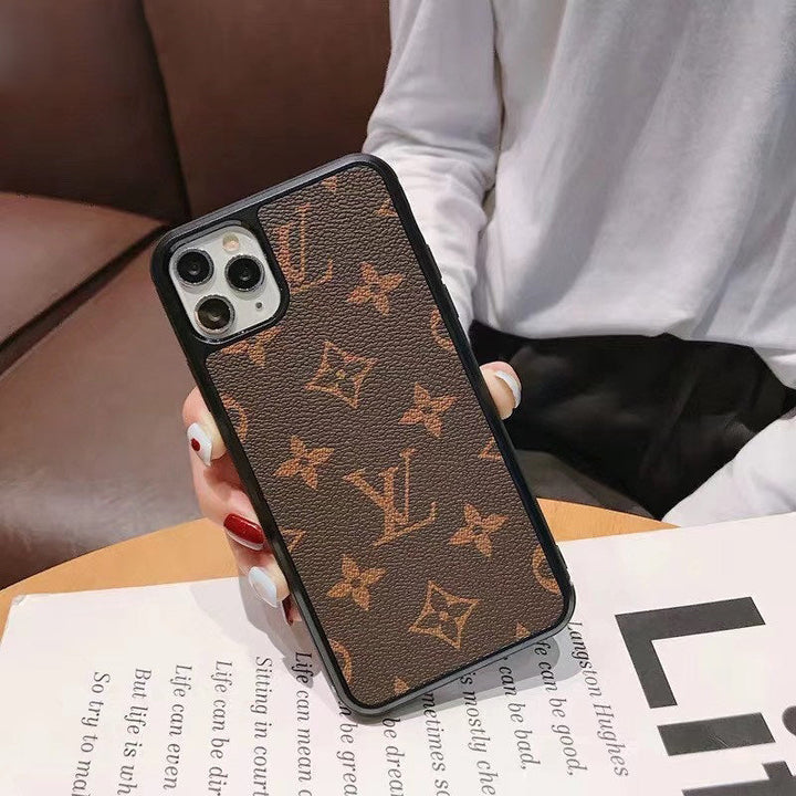iPhone Luxury Brand Phone Case ( Dark Brown )