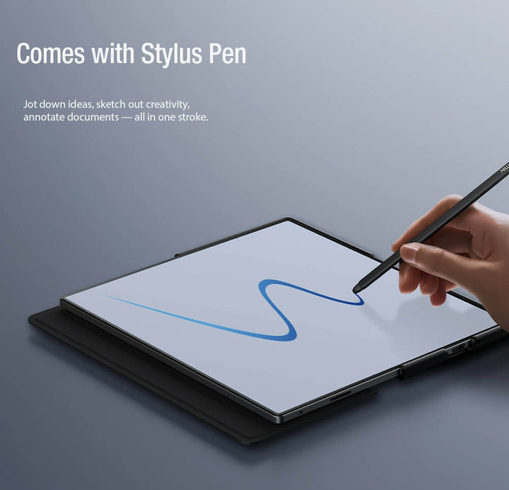 Samsung Galaxy Z Fold7 (Fold 7 5G) Nillkin Qin Pro Leather case for (S-PEN version)