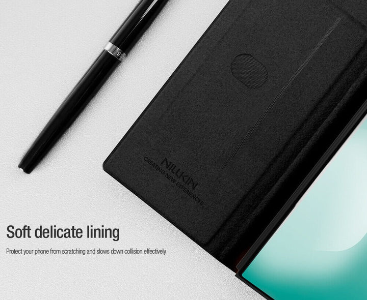 Samsung Galaxy Z Fold7 (Fold 7 5G) Nillkin Qin Pro Leather case for (S-PEN version)