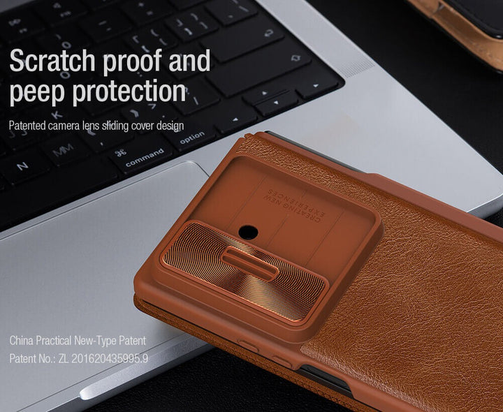 Samsung Galaxy Z Fold7 (Fold 7 5G) Nillkin Qin Pro Leather case for (S-PEN version)