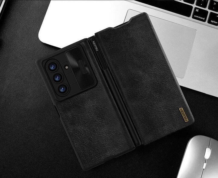 Samsung Galaxy Z Fold7 (Fold 7 5G) Nillkin Qin Pro Leather case for (S-PEN version)