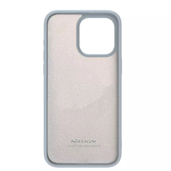 iPhone 15 Pro Max Nillkin CamShield Silky Silicone Case Cover (Grey)
