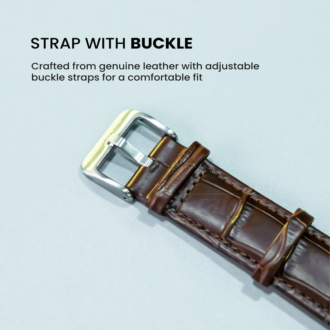 Apple Watch Genuine Brown Leather Strap 42MM / 44MM / 46MM / 49MM