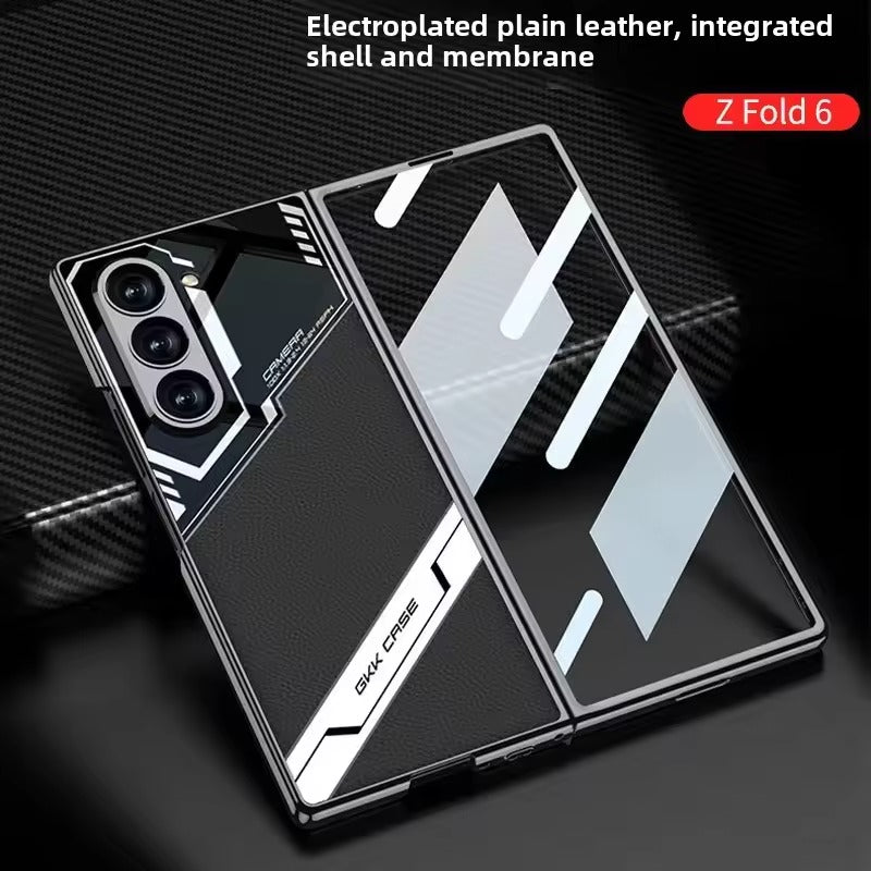 Samsung Galaxy Z Fold 6 GKK Cross Border Electroplated Solid Color Case Cover