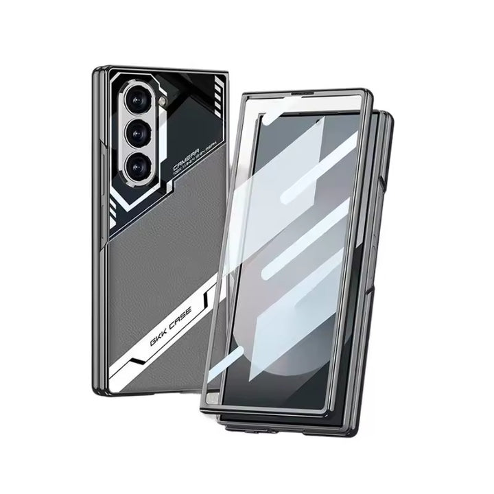 Samsung Galaxy Z Fold 6 GKK Cross Border Electroplated Solid Color Case Cover