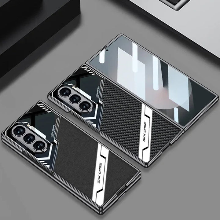 Samsung Galaxy Z Fold 6 GKK Cross Border Electroplated Solid Color Case Cover
