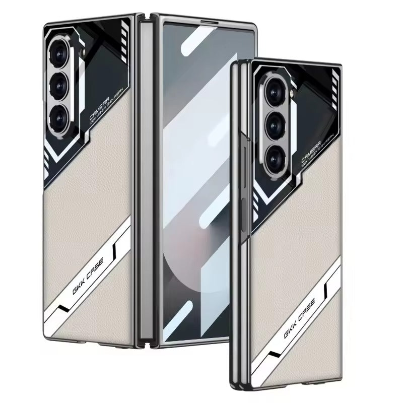 Samsung Galaxy Z Fold 6 GKK Cross Border Electroplated Solid Color Case Cover