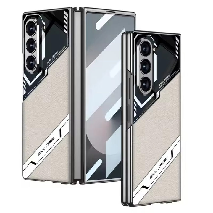 Samsung Galaxy Z Fold 6 GKK Cross Border Electroplated Solid Color Case Cover