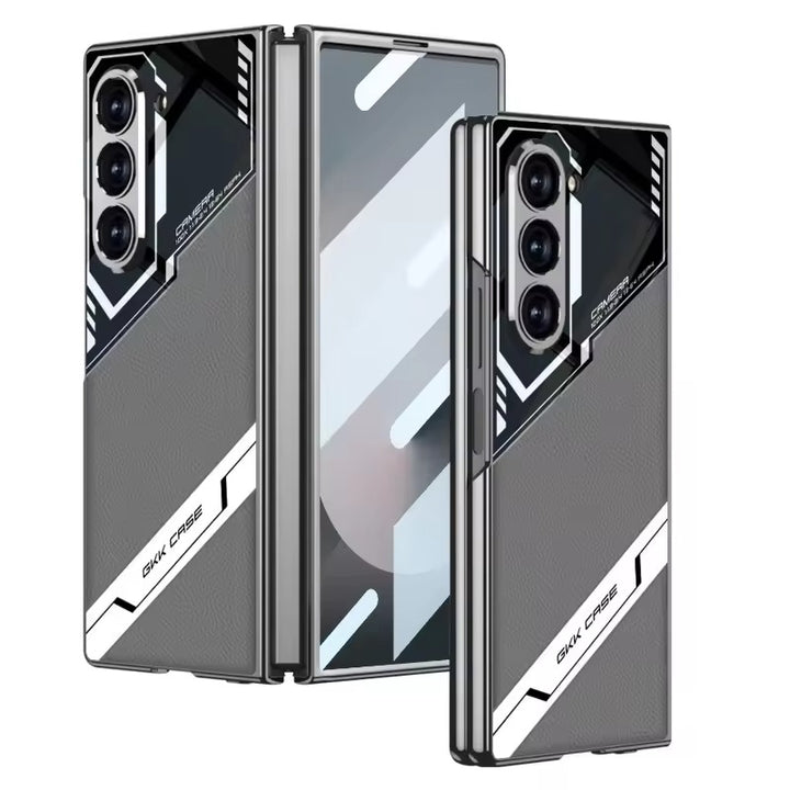 Samsung Galaxy Z Fold 6 GKK Cross Border Electroplated Solid Color Case Cover