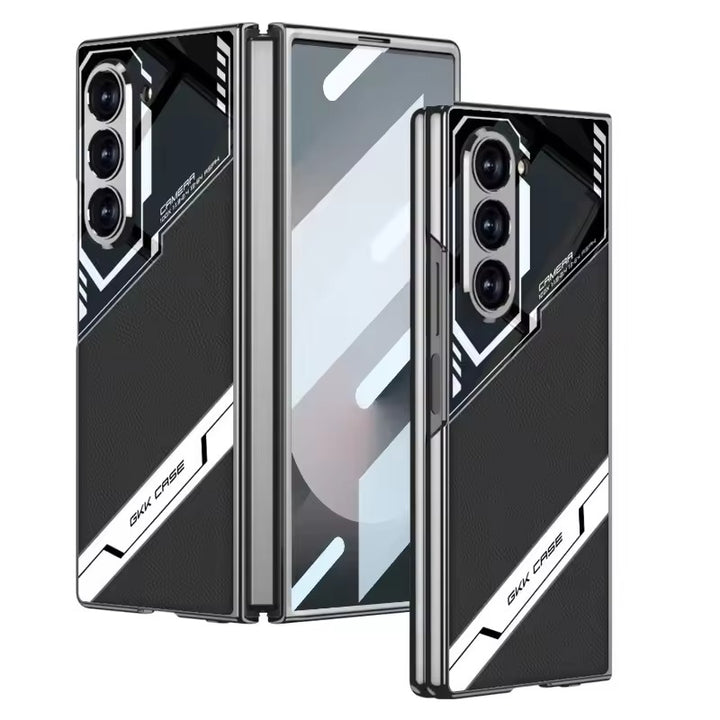 Samsung Galaxy Z Fold 6 GKK Cross Border Electroplated Solid Color Case Cover