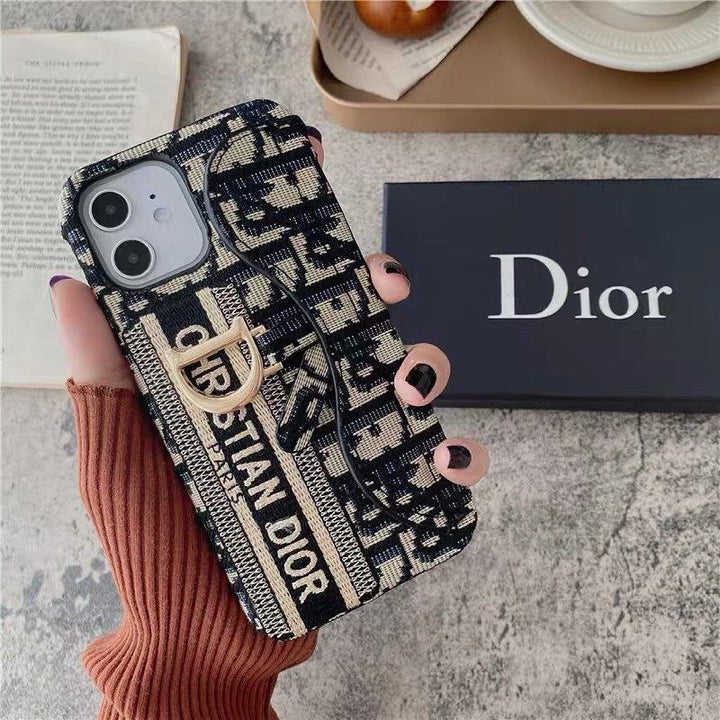 iPhone 15 Series luxury Brand CD Card Holder Case Cover