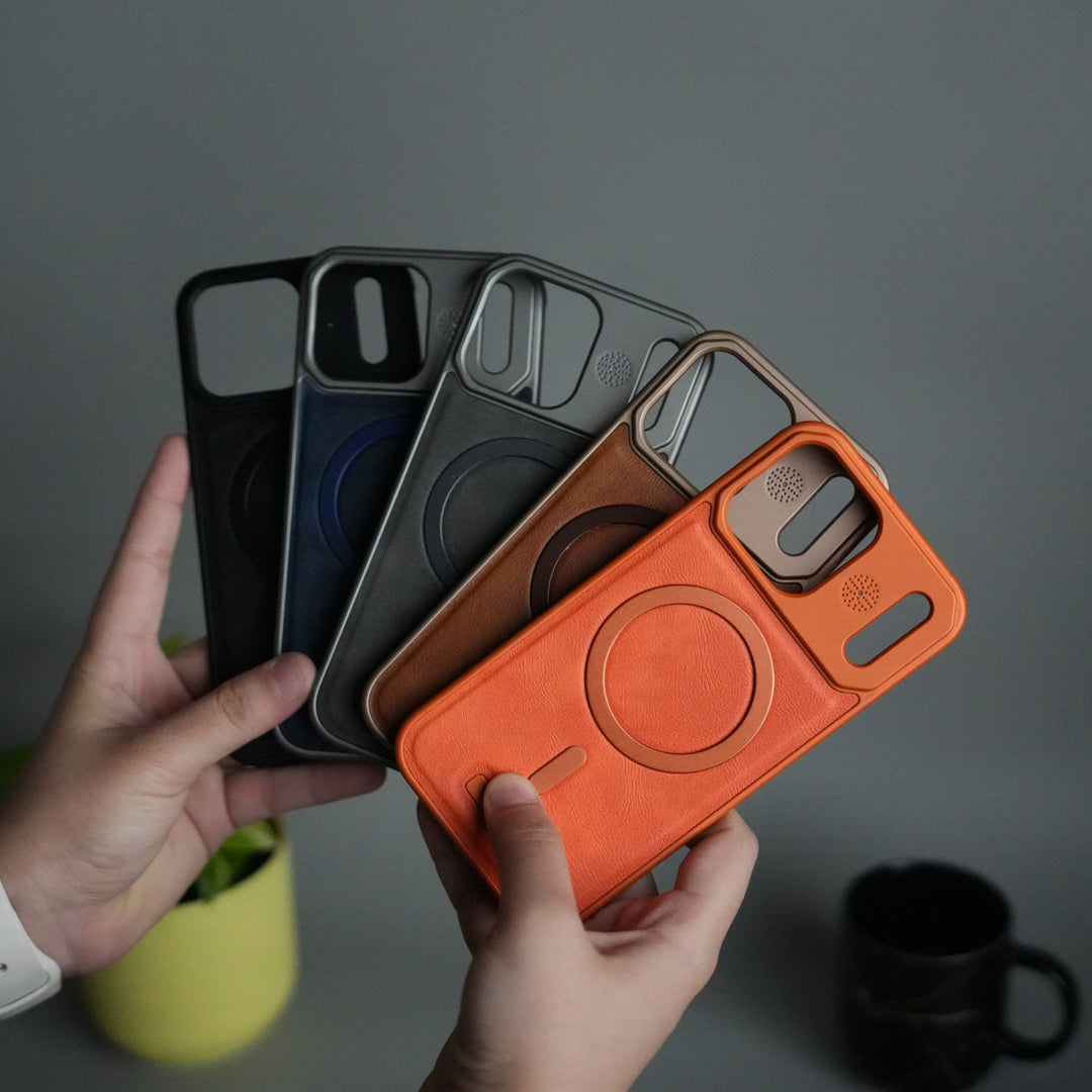 iPhone 17 Pro Max Cover Frameless PU Leather Case