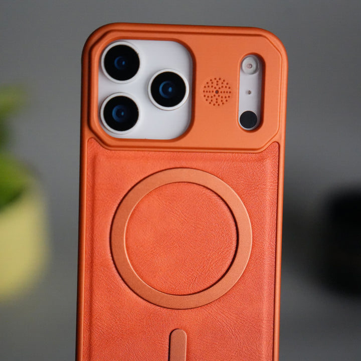 iPhone 17 Pro Max Cover Frameless PU Leather Case