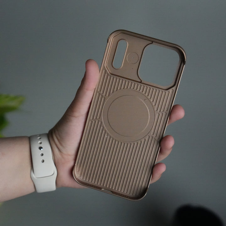 iPhone 17 Pro Max Cover Frameless PU Leather Case