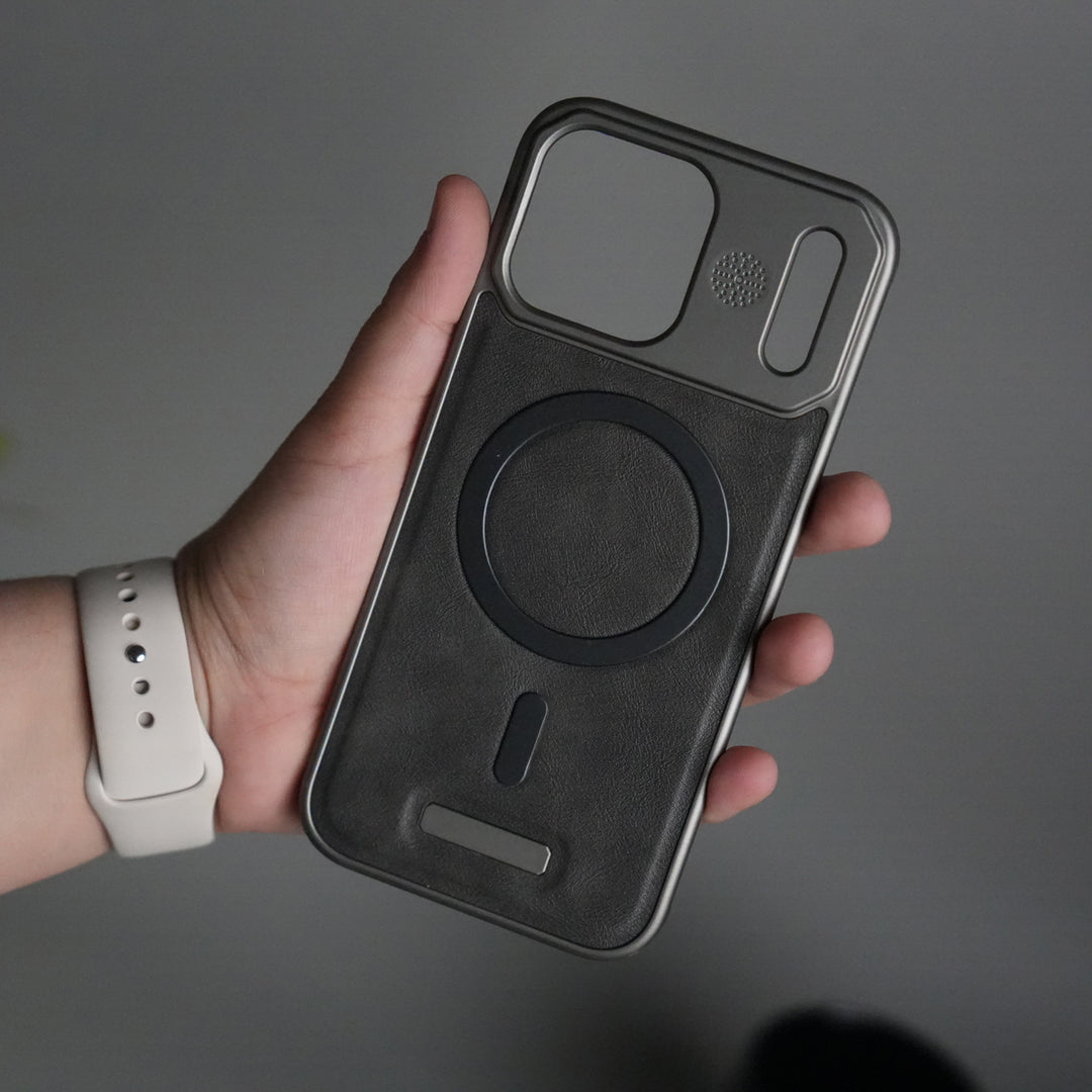 iPhone 17 Pro Max Cover Frameless PU Leather Case