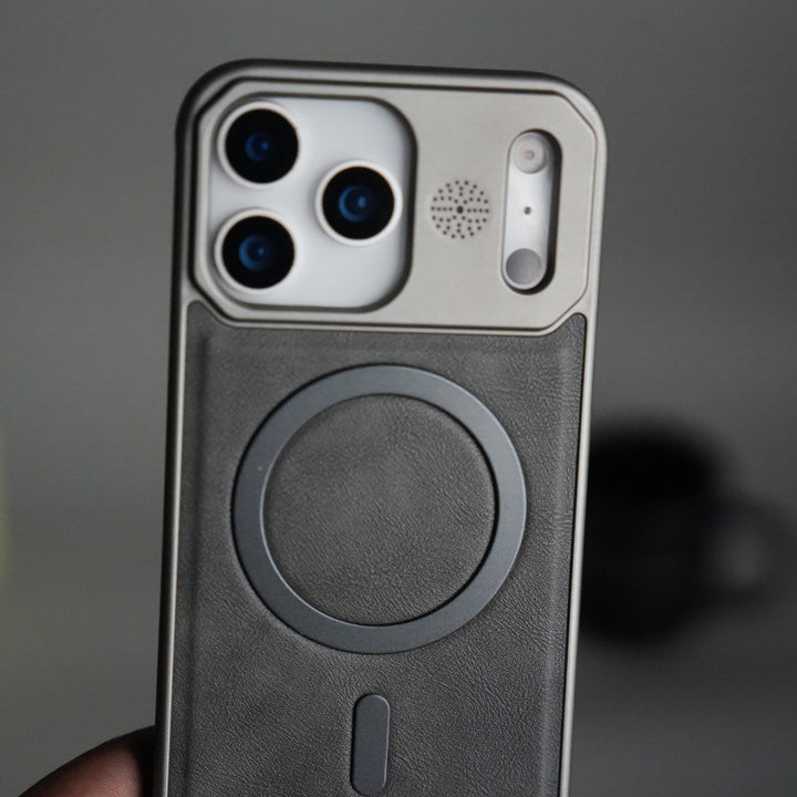 iPhone 17 Pro Max Cover Frameless PU Leather Case