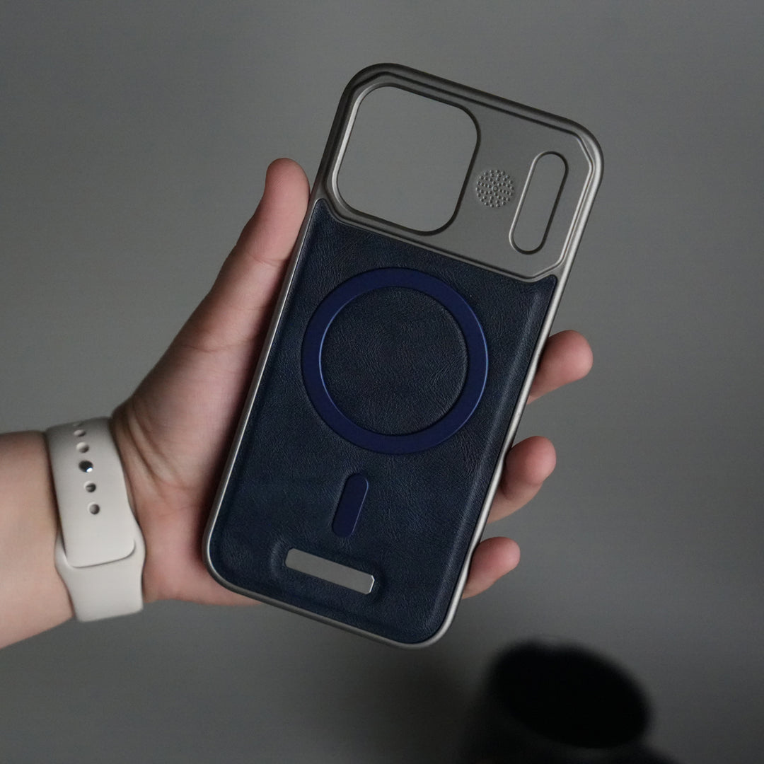 iPhone 17 Pro Max Cover Frameless PU Leather Case