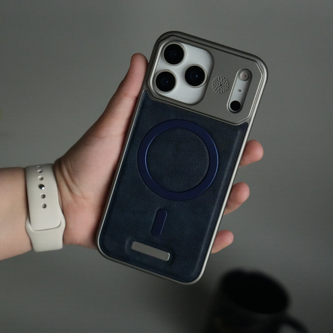 iPhone 17 Pro Max Cover Frameless PU Leather Case