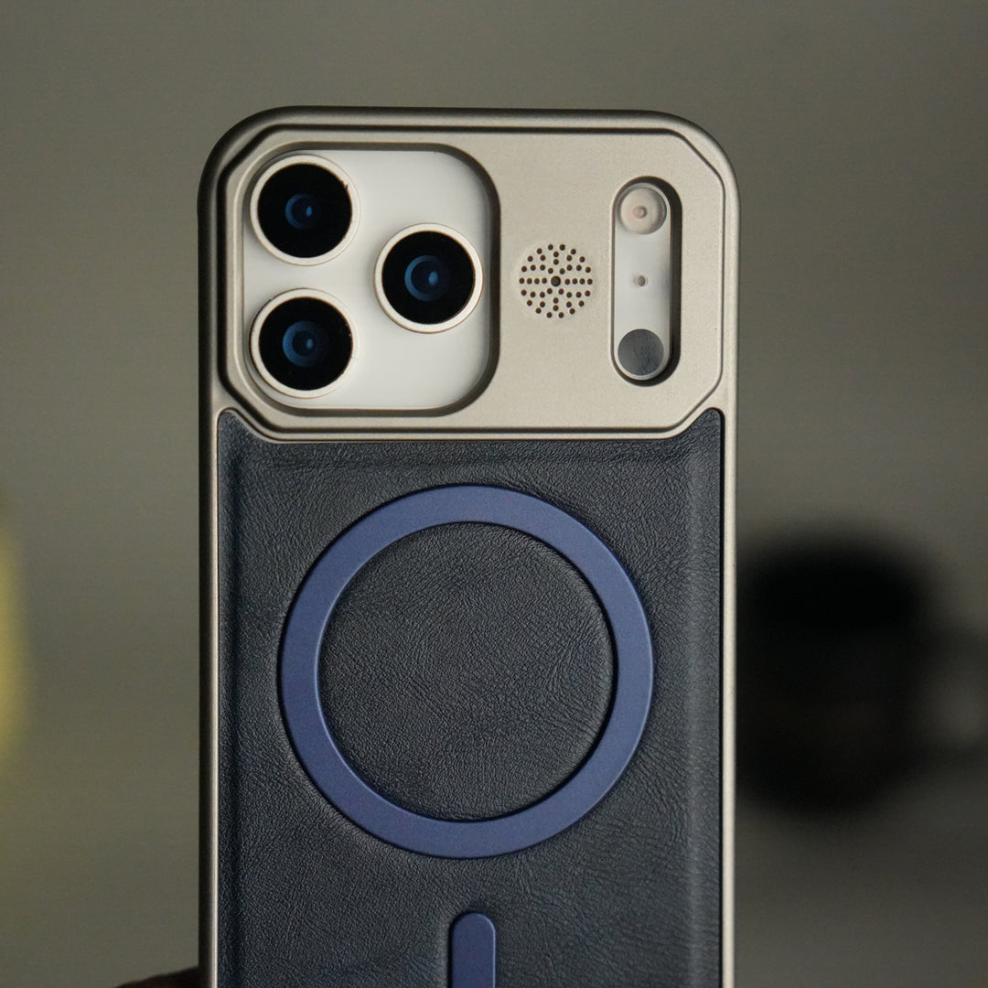 iPhone 17 Pro Max Cover Frameless PU Leather Case